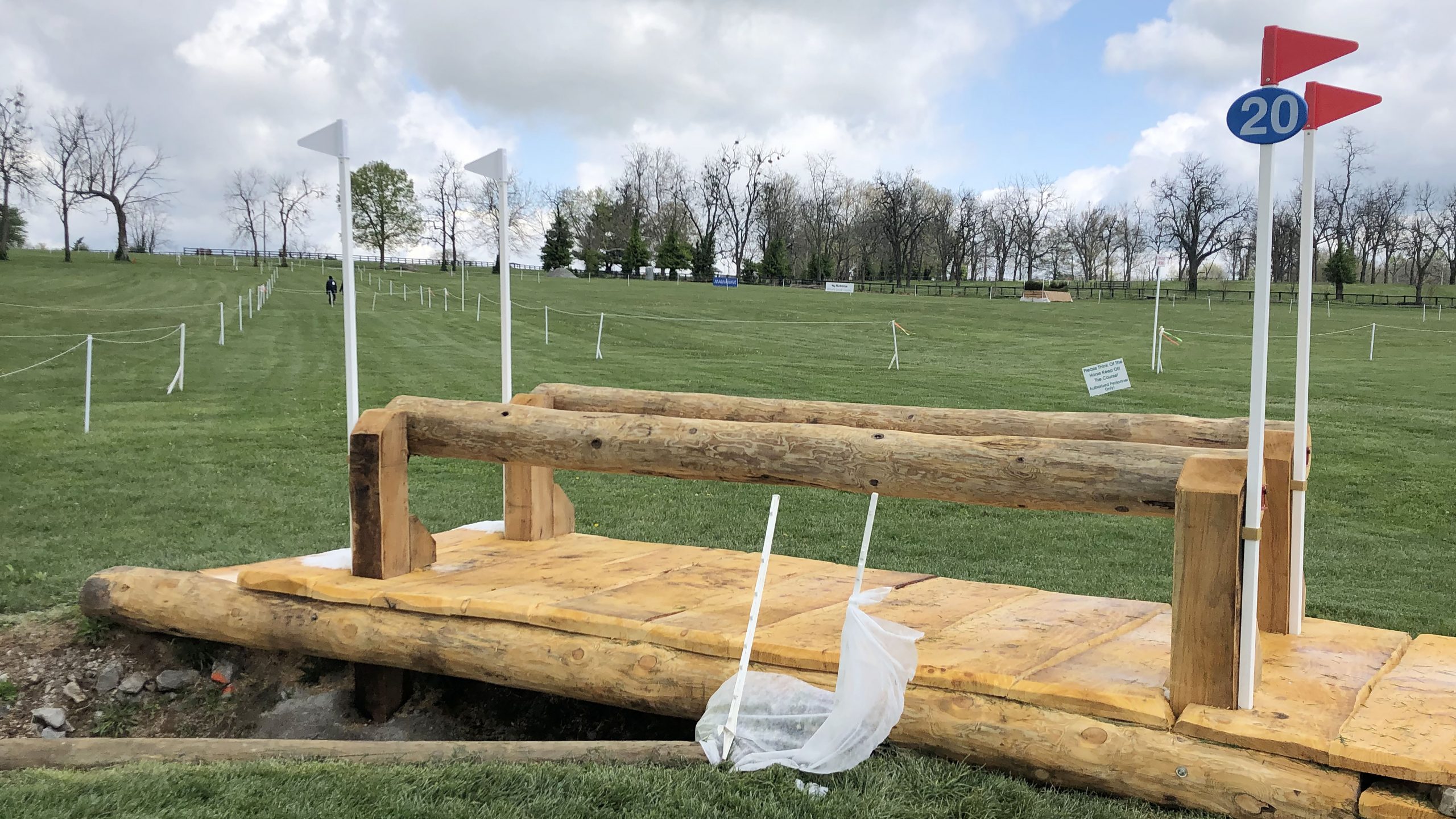 Kentucky cross-country course 2021 fence 20