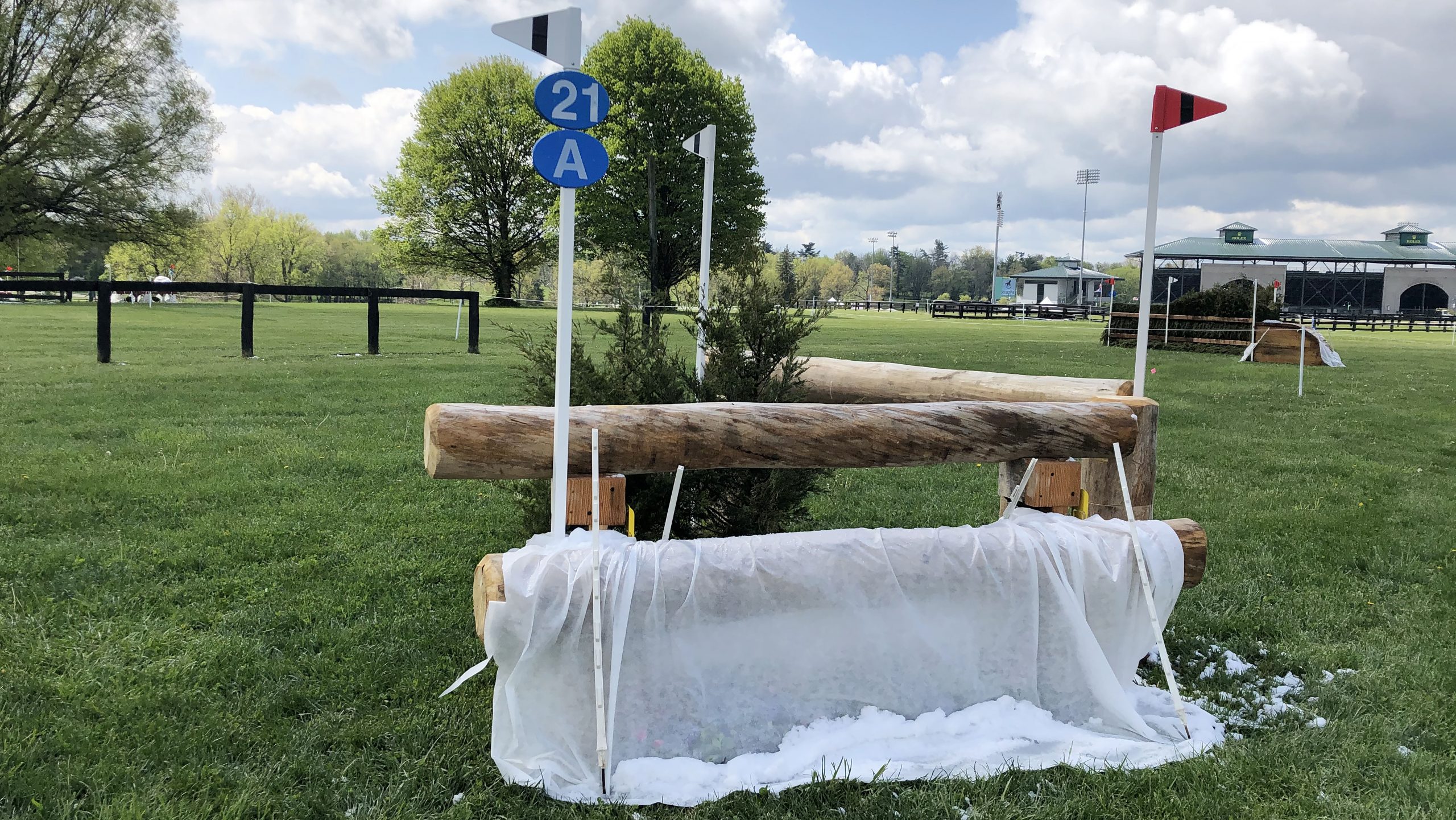 Kentucky cross-country course 2021 fence 21a alternative