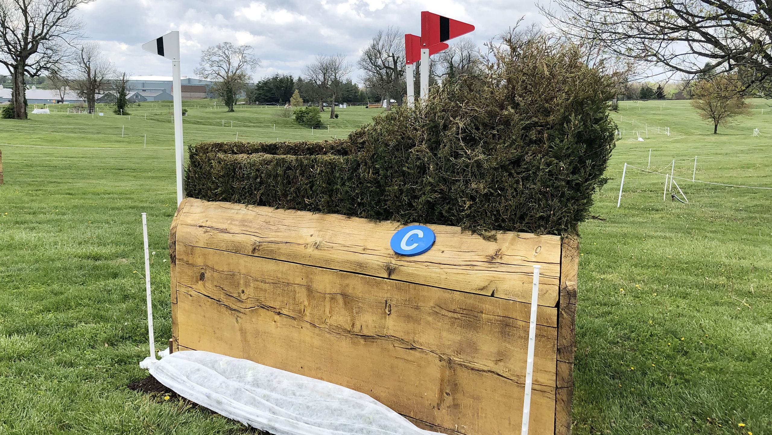 Kentucky cross-country course 2021 fence 26c