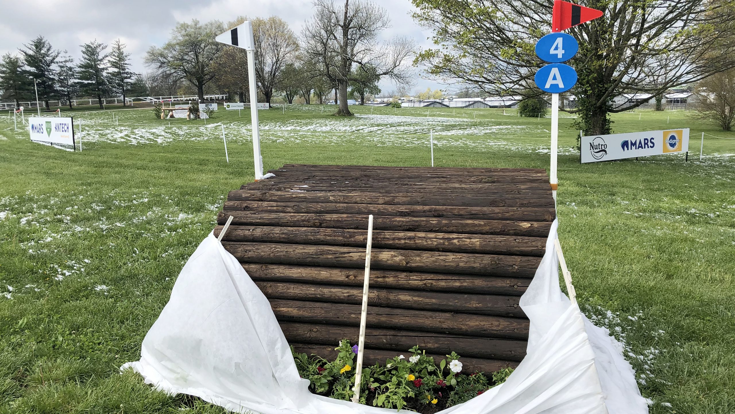 Kentucky cross-country course 2021 fence 4a alternative