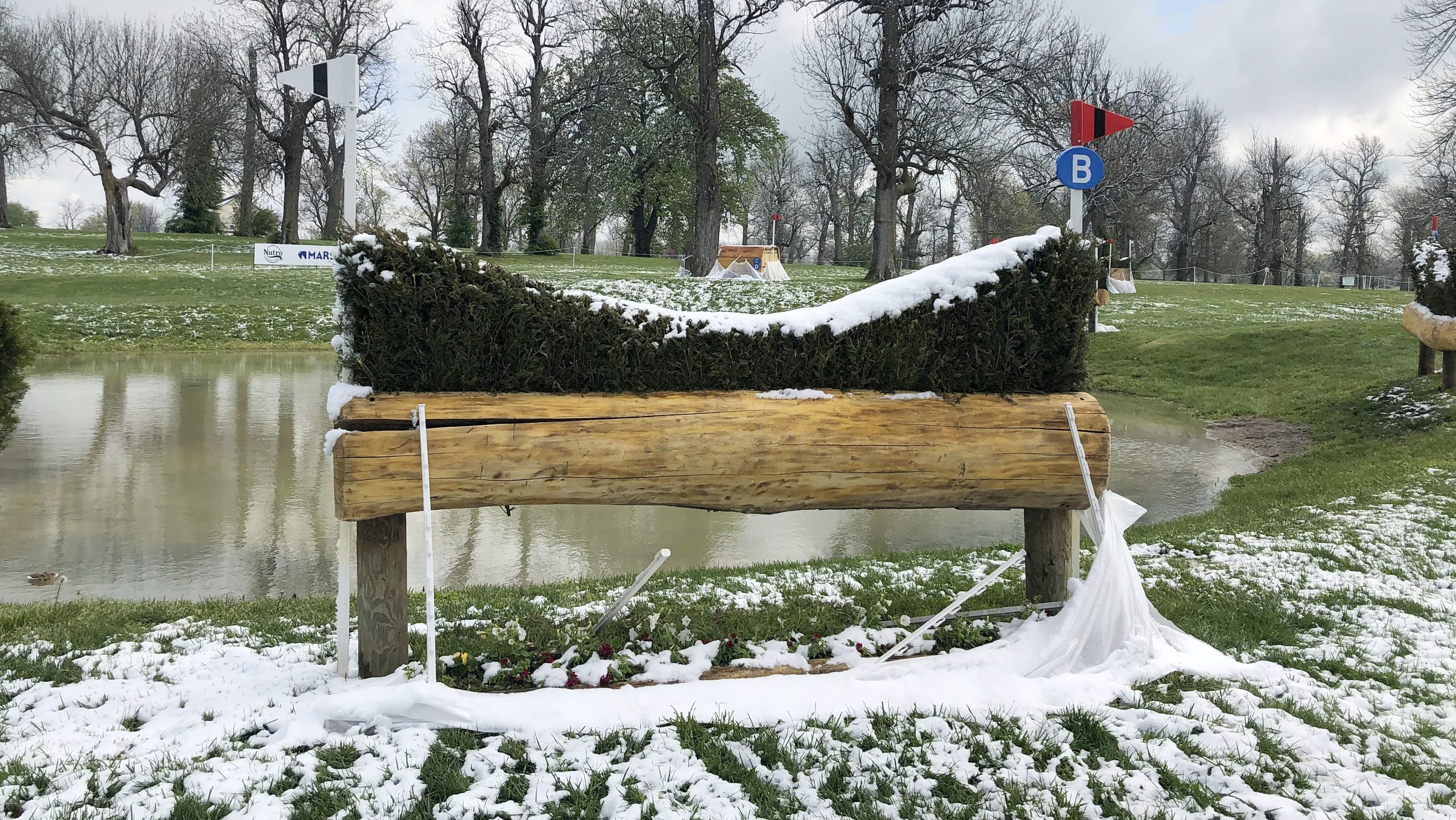 Kentucky cross-country course 2021 fence 4b alternative