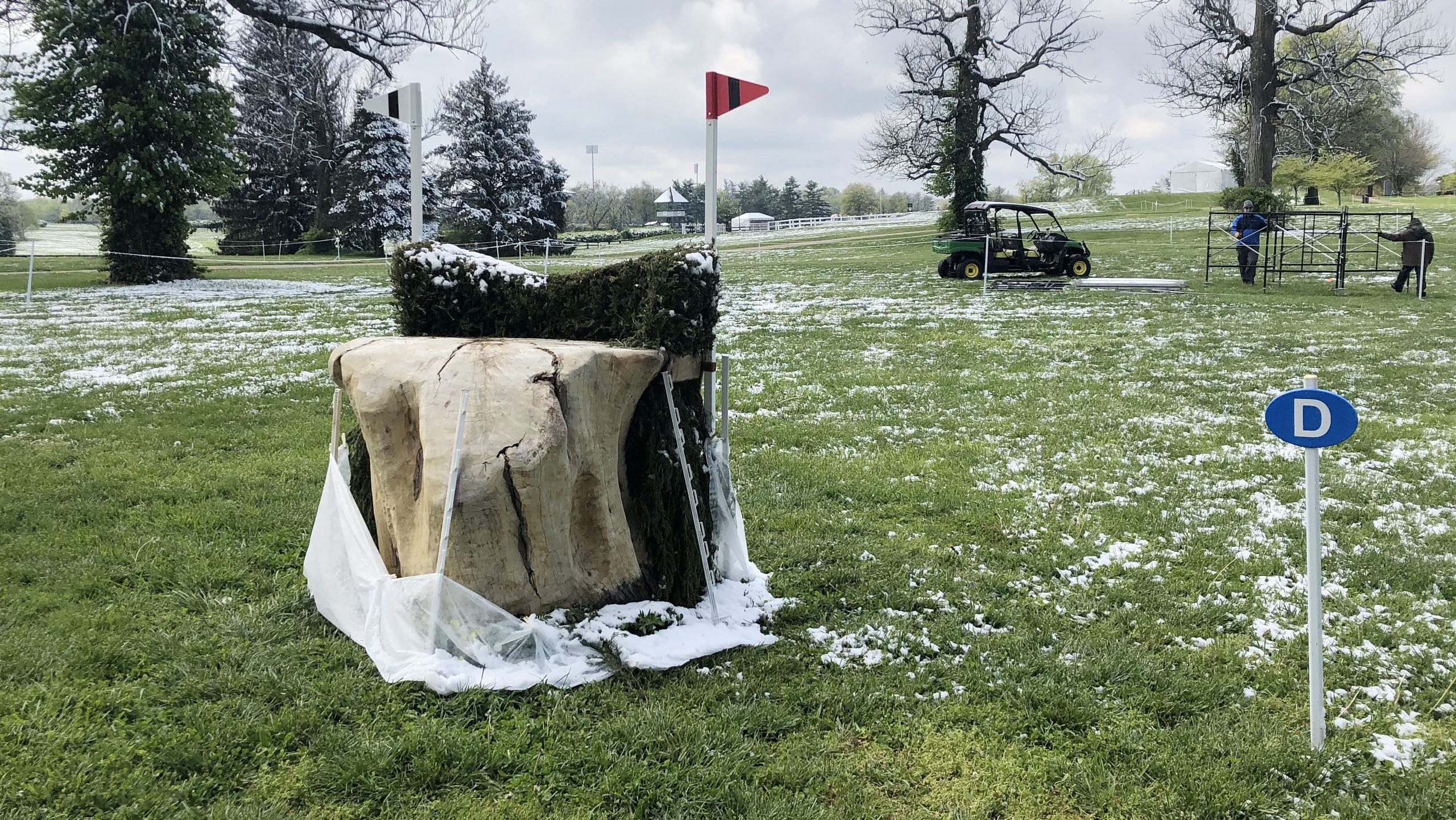 Kentucky cross-country course 2021 fence 4d alternative