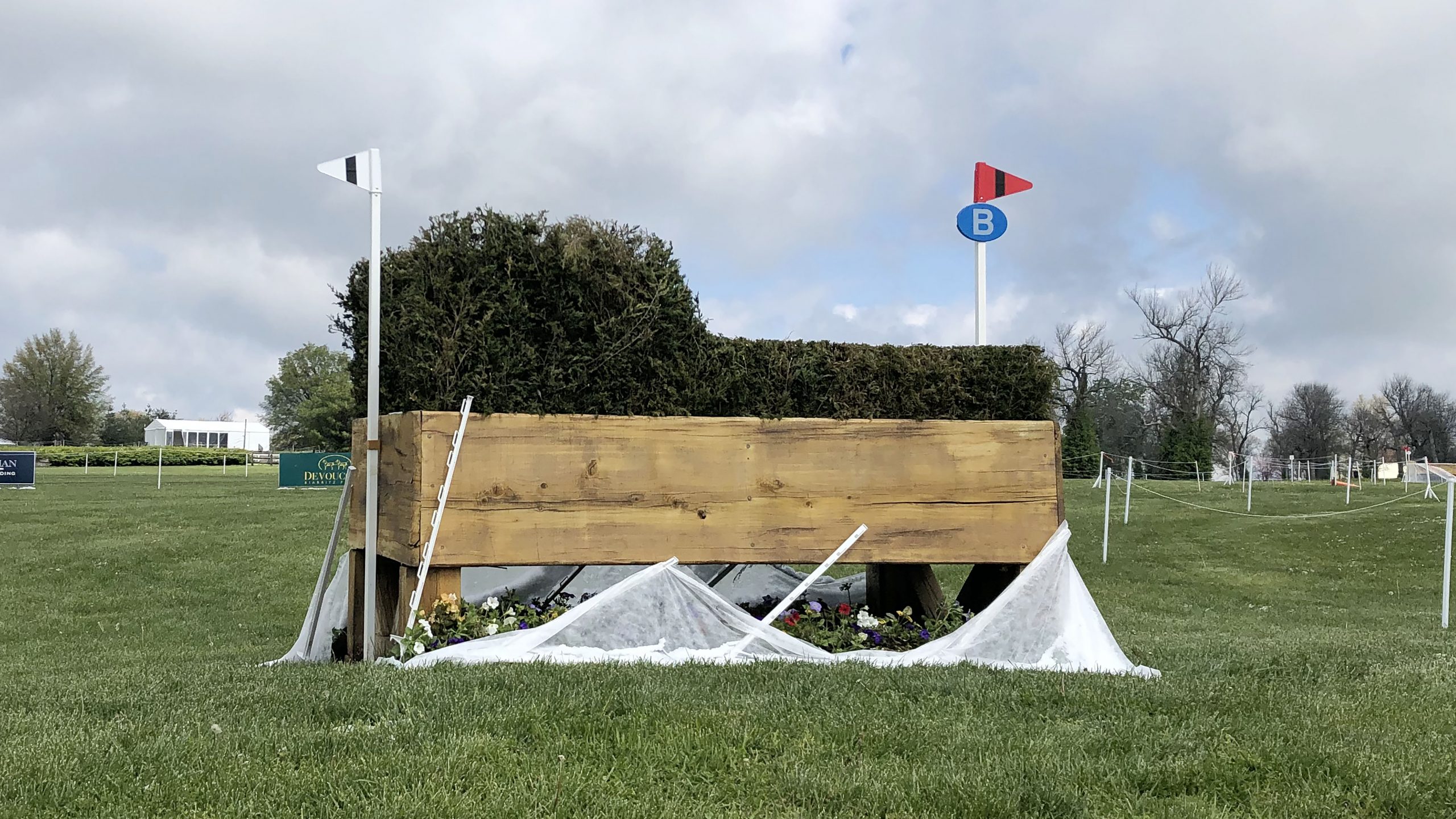 Kentucky cross-country course 2021 fence 7b