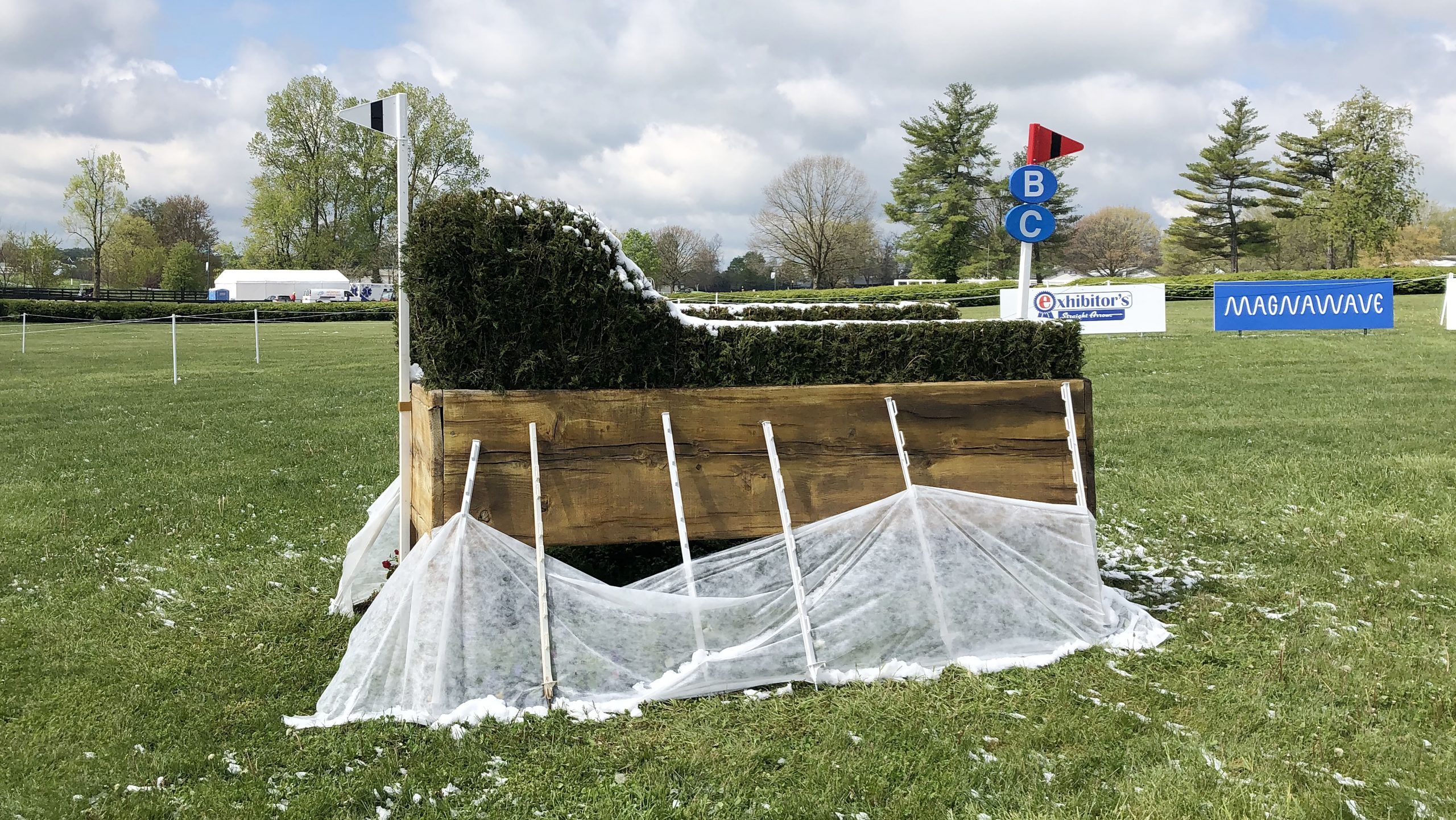 Kentucky cross-country course 2021 fence 7bc alternative