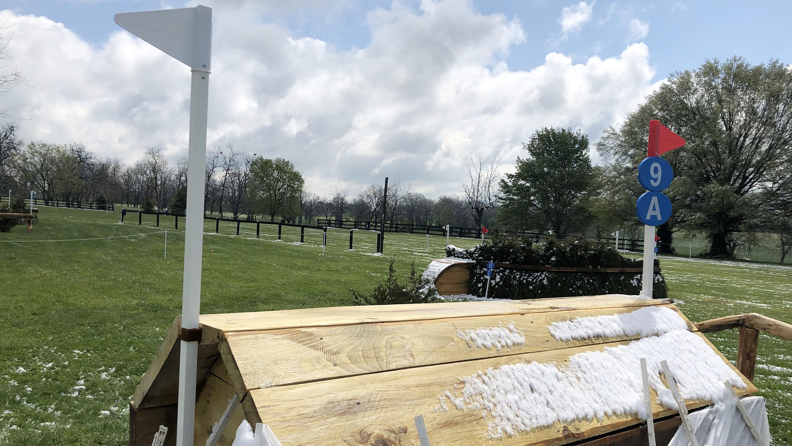 Kentucky cross-country course 2021 fence 9a