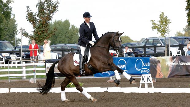 Carl Hester on Valegro in 2006