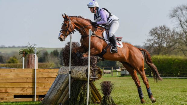 Gemma Stevens (nee Tattersall) riding Chilli Knight