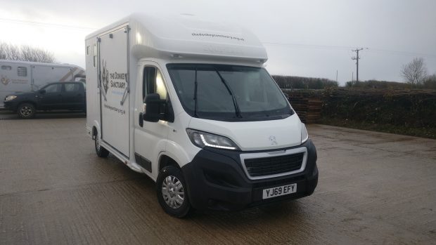 The Donkey Sanctuary’s stolen horsebox has been found