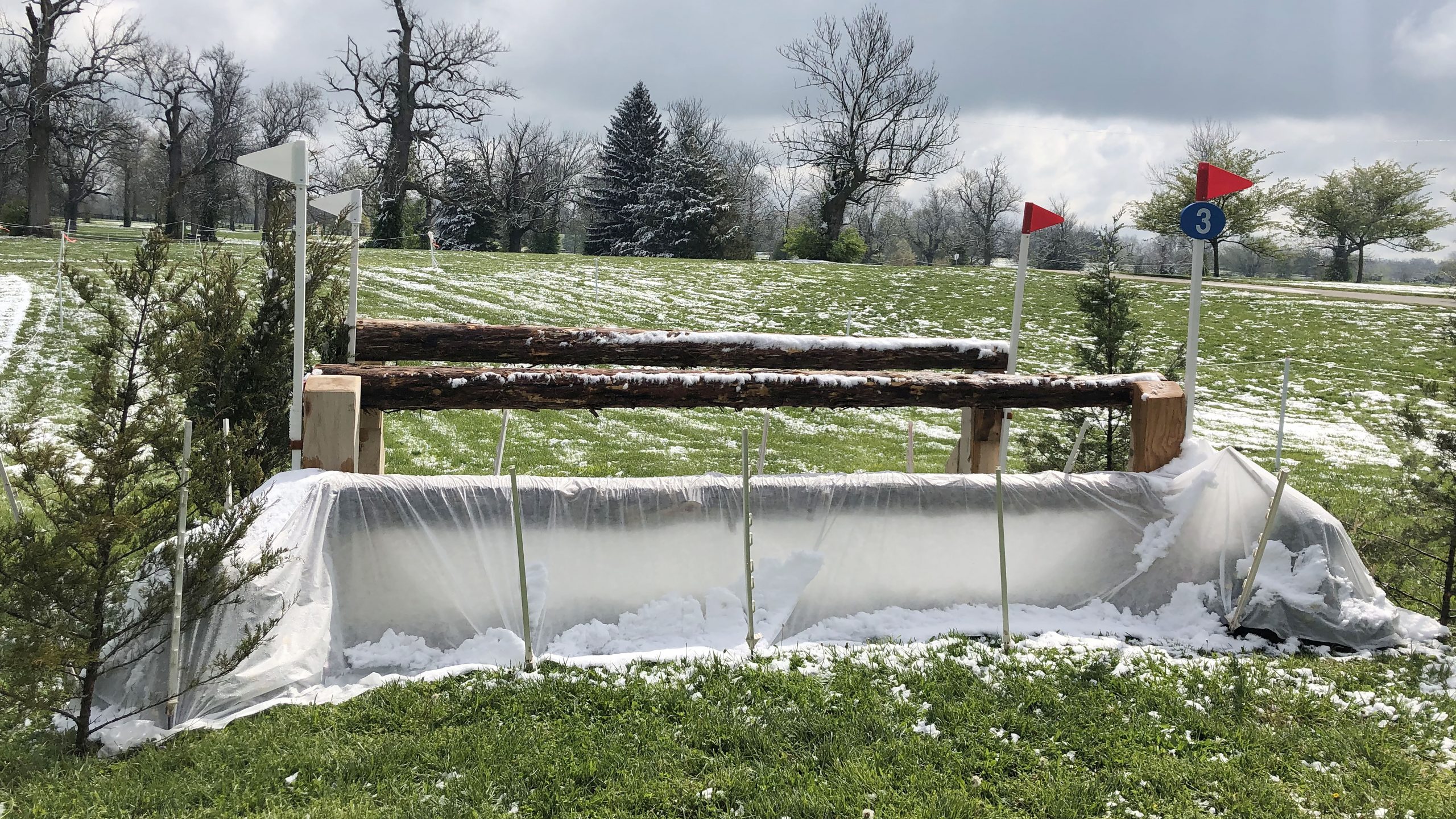 Kentucky cross-country course 2021 fence 3