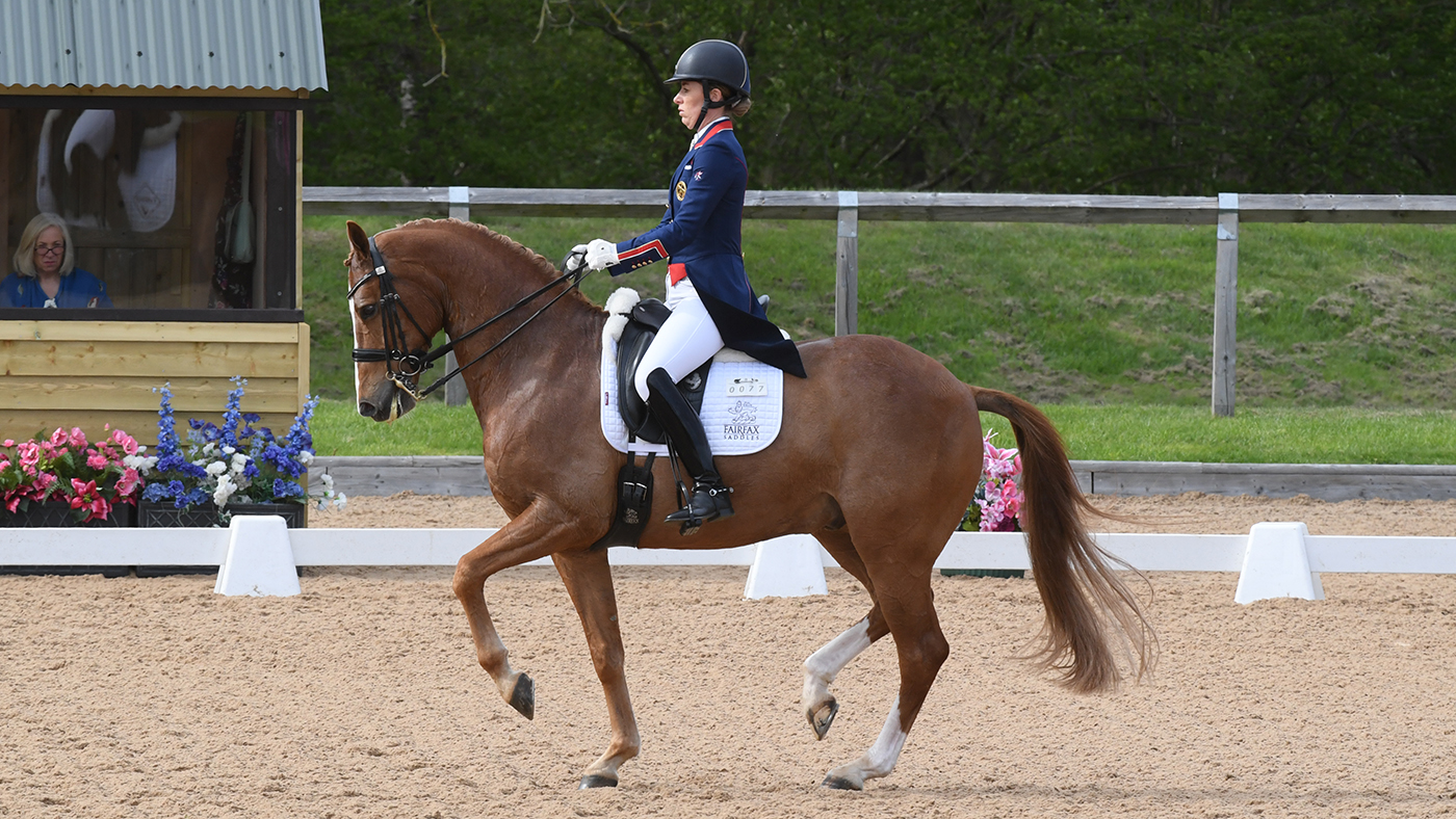 Charlotte Dujardin and Gio at Wellington CDI3*