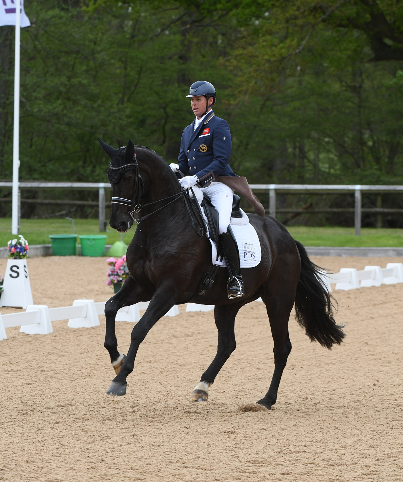Carl Hester on En Vogue at Wellington CDI3*