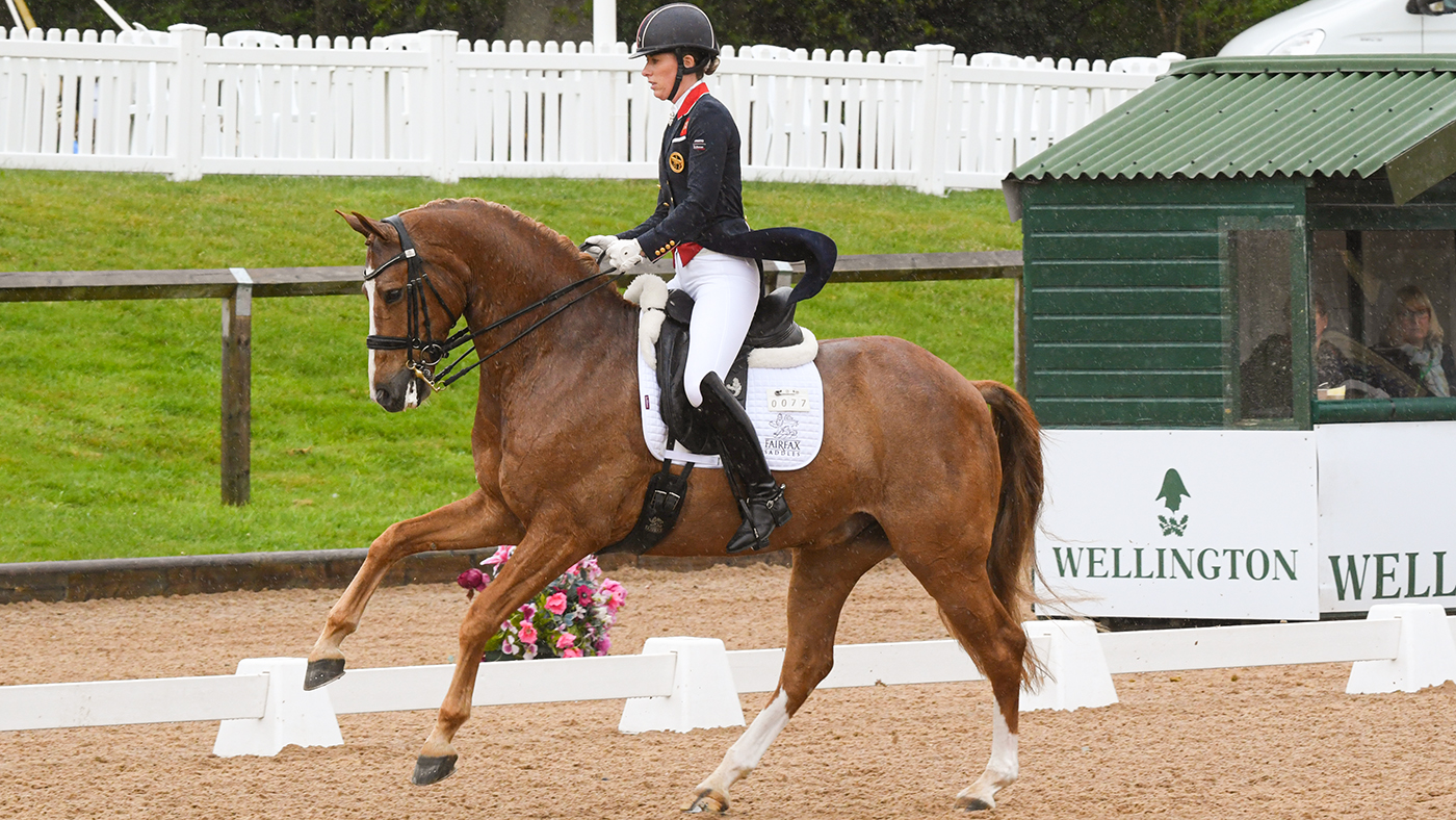 Charlotte Dujardin and Gio at Wellington CDI3*