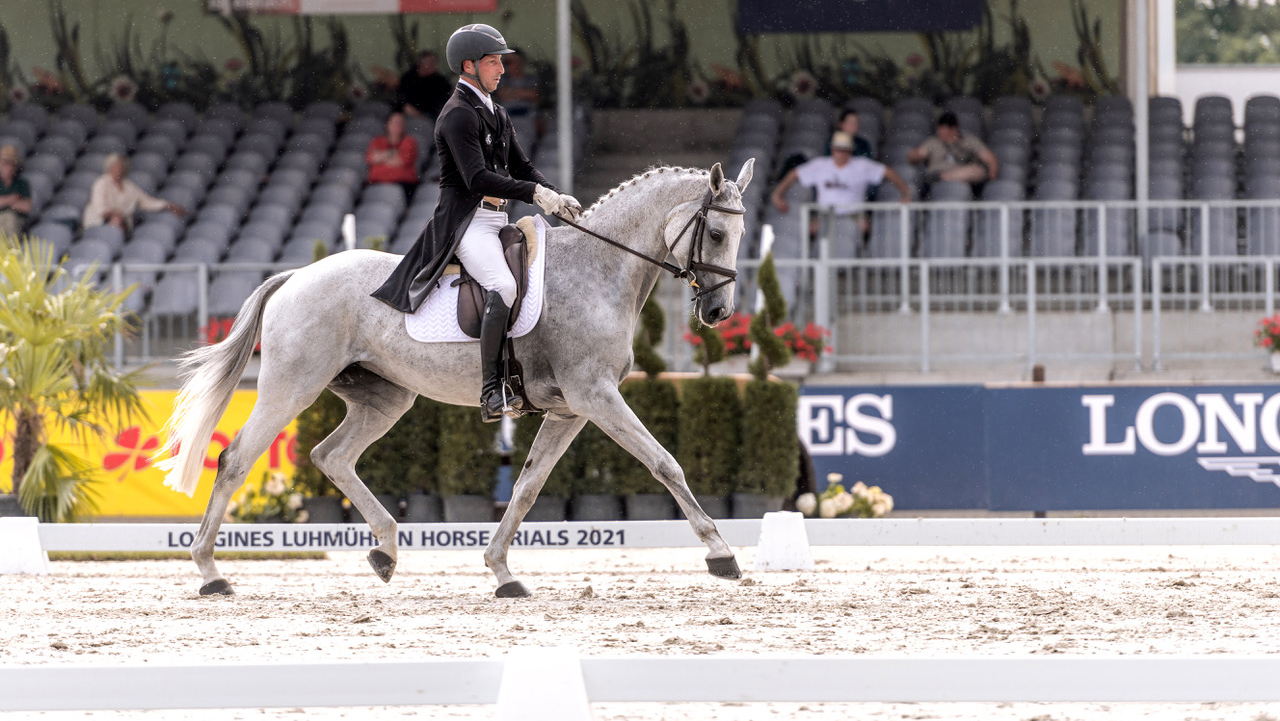 Luhmühlen Horse Trials dressage: Tim Price and Ascona M