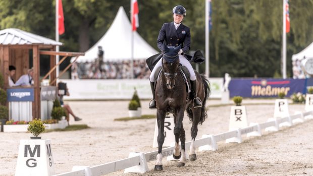 Luhmühlen Horse Trials dressage: Mollie Summerland and Chaly Van Ter Heiden