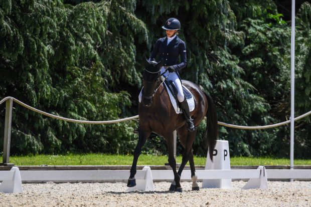 Barbara Sayous and Opposition Filmstar at Bicton 2021