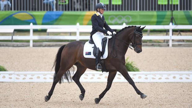 Mary Hanna is among the riders selected for the Australian Olympic dressage team.