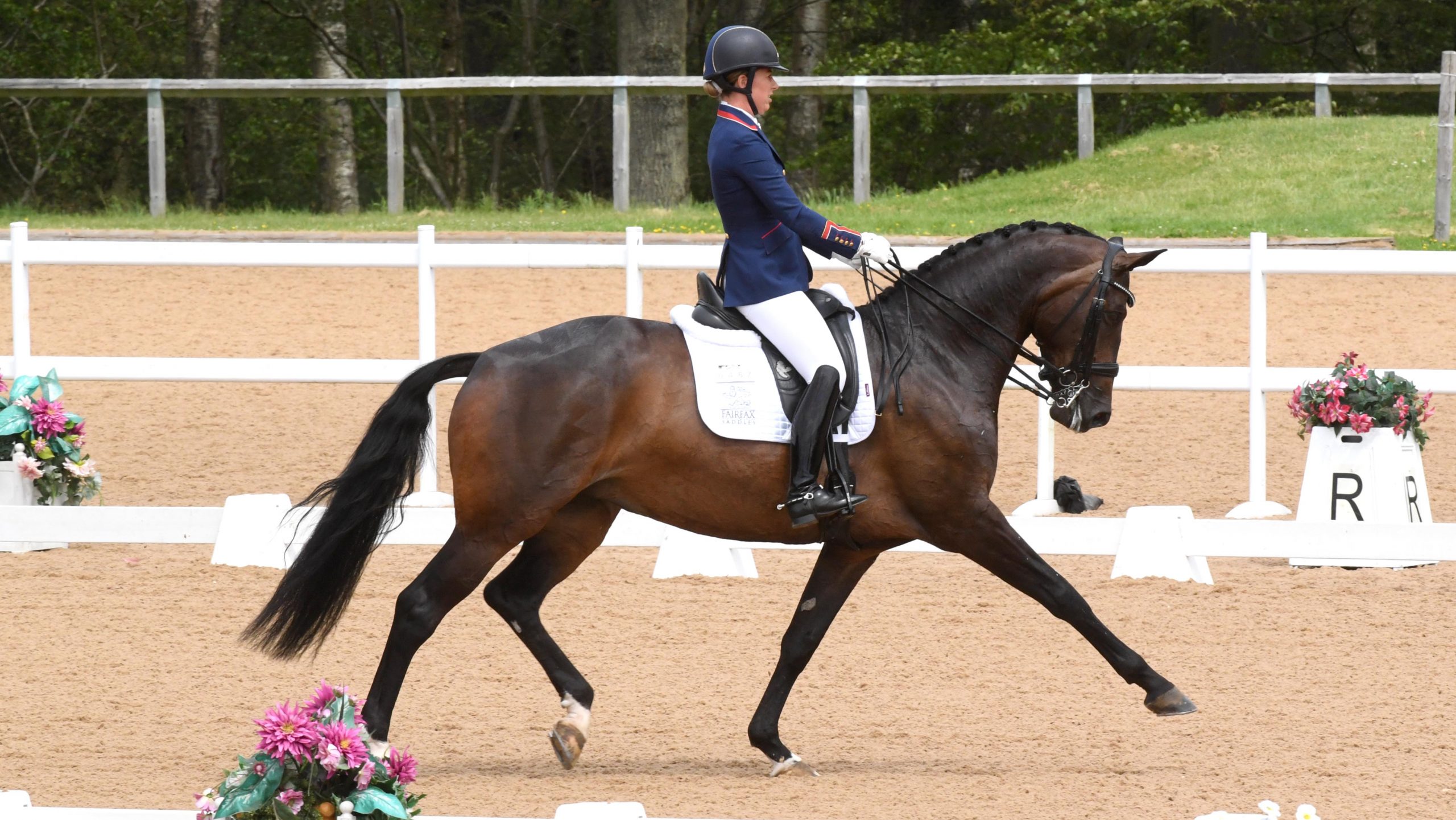 Charlotte Dujardin riding Odette