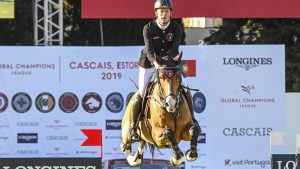 Showjumper Scott Brash riding Hello Jefferson