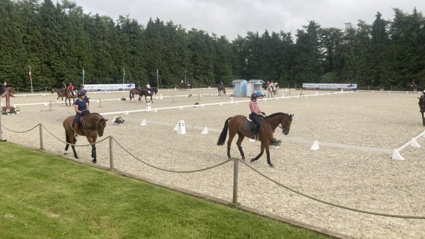 Bicton Horse Trials dressage times