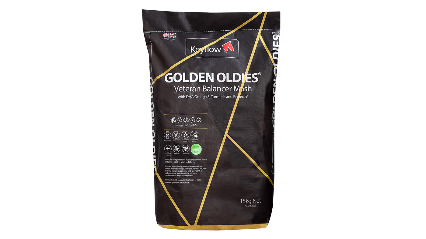 Keyflow Golden Oldies feed balancer for horses