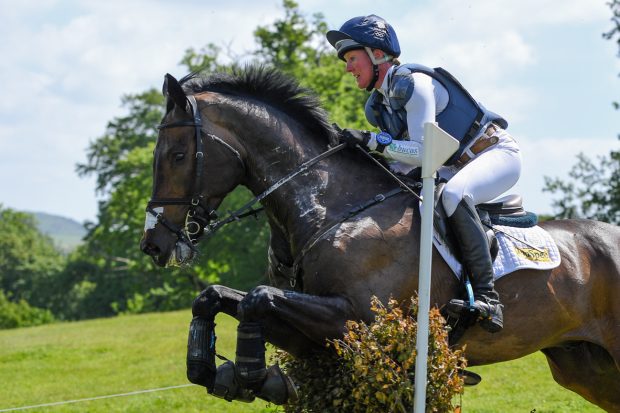 Bicton Horse Trials cross-country: Nicola Wilson and JL Dubllin