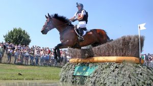 European Eventing Championships German team: Ingrid Klimke and SAP Hale Bob OLD