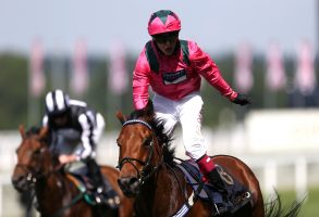 Royal Ascot King’s Stand Stakes result 2021 Oxted ridden by jockey Cieren Fallon celebrates winning the King's Stand Stakes during day one of Royal Ascot at Ascot Racecourse. Picture date: Tuesday June 15, 2021.