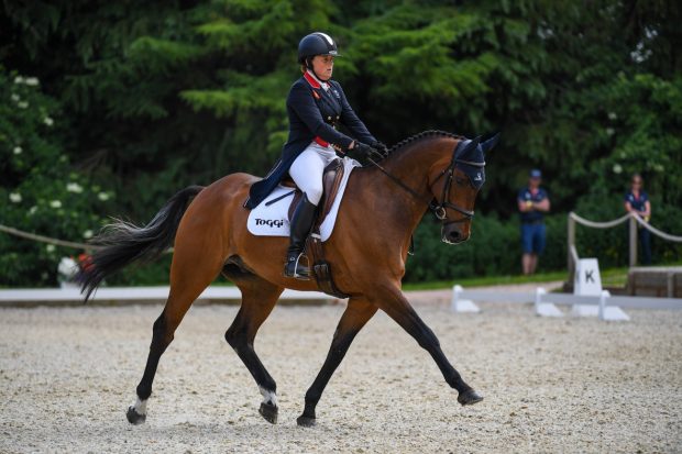 Bicton Horse Trials dressage: Pippa Funnell and MGH Grafton Street