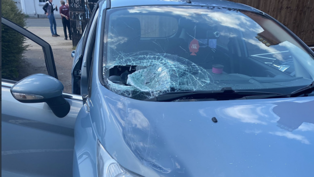 Katie Margarson is pushing for better driver education, after she was hit by a car while riding on a horse crossing in Newmarket.