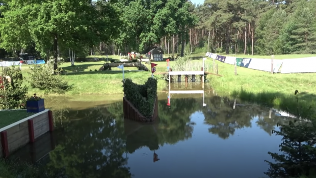 Luhmühlen Horse Trials cross-country: fence 13 on the 2021 five-star track