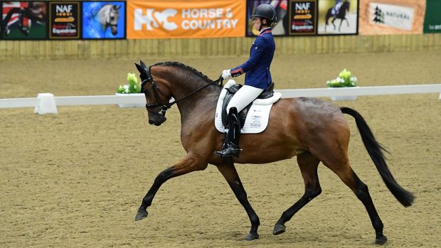 Charlotte Dujardin and Times Kismet at the Winter Dressage Championships 2021