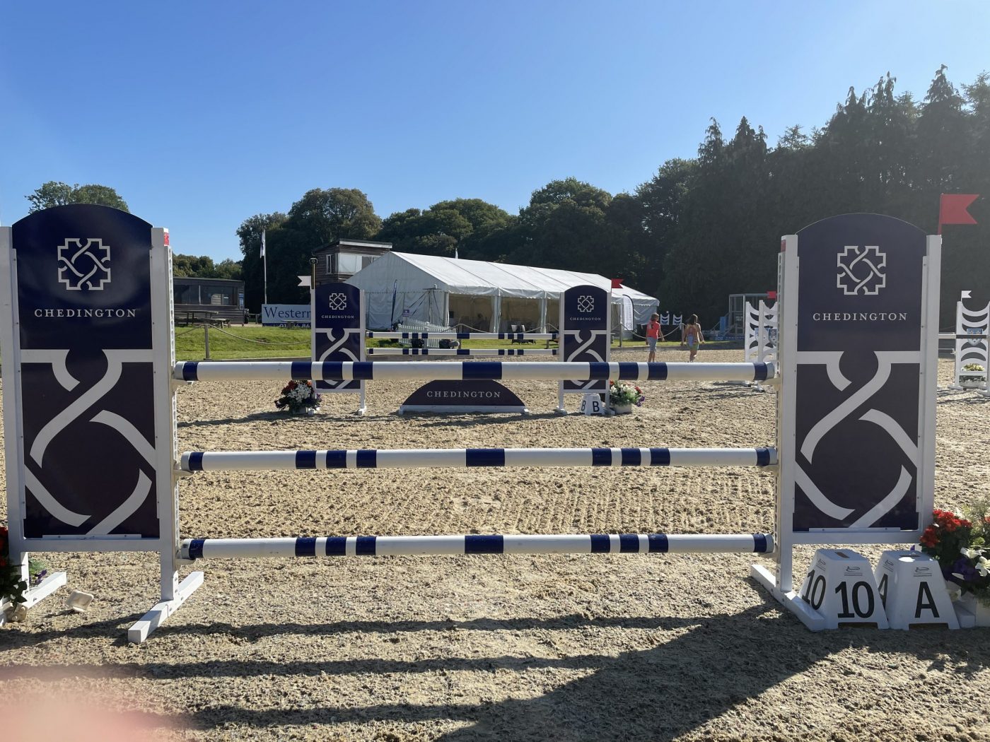 Bicton Horse Trials showjumping course CCI4*L