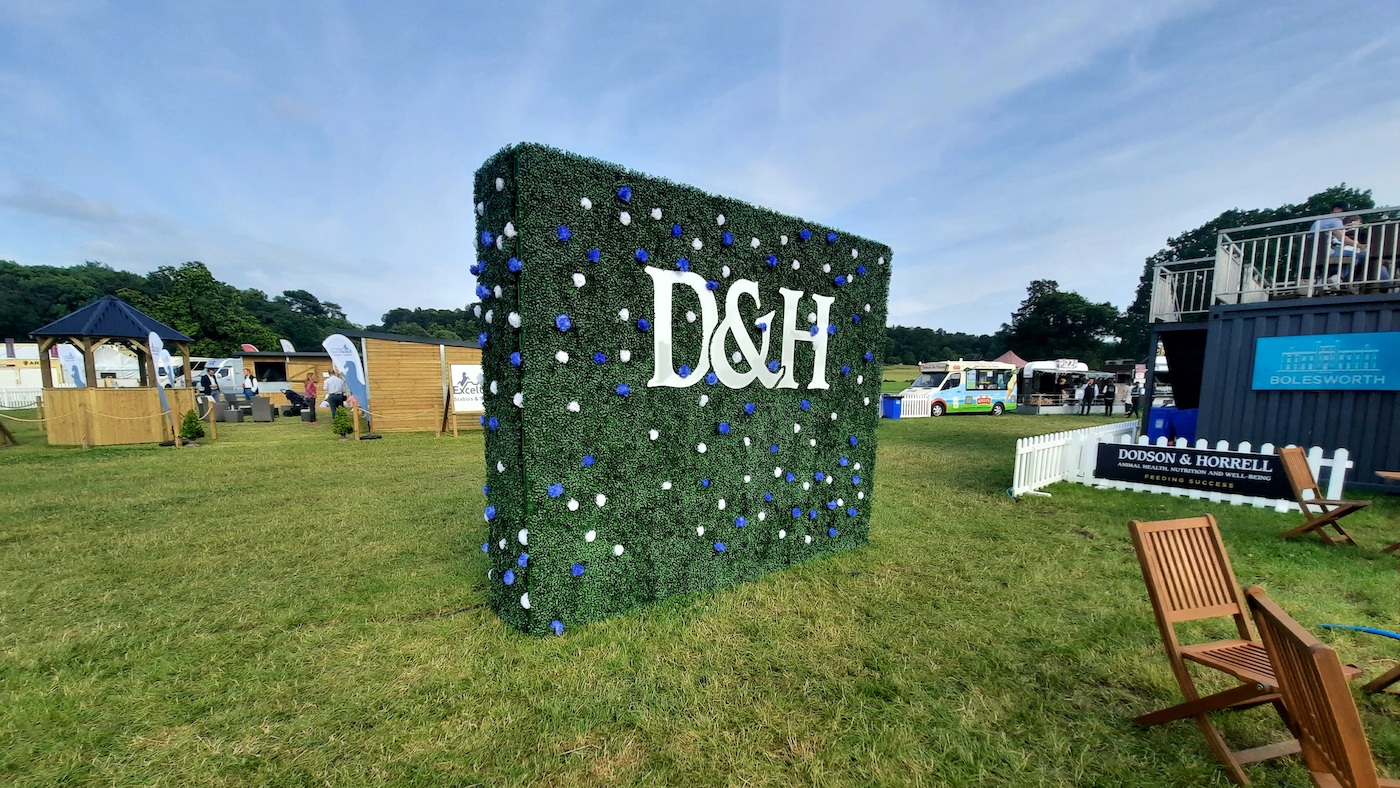 Bolesworth flower wall