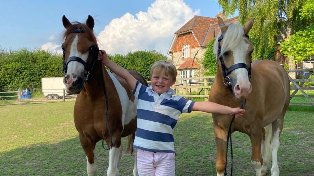 Arty Cayzer has qualified his two ponies for the Royal International Horse Show, following in his mother Anna's footsteps