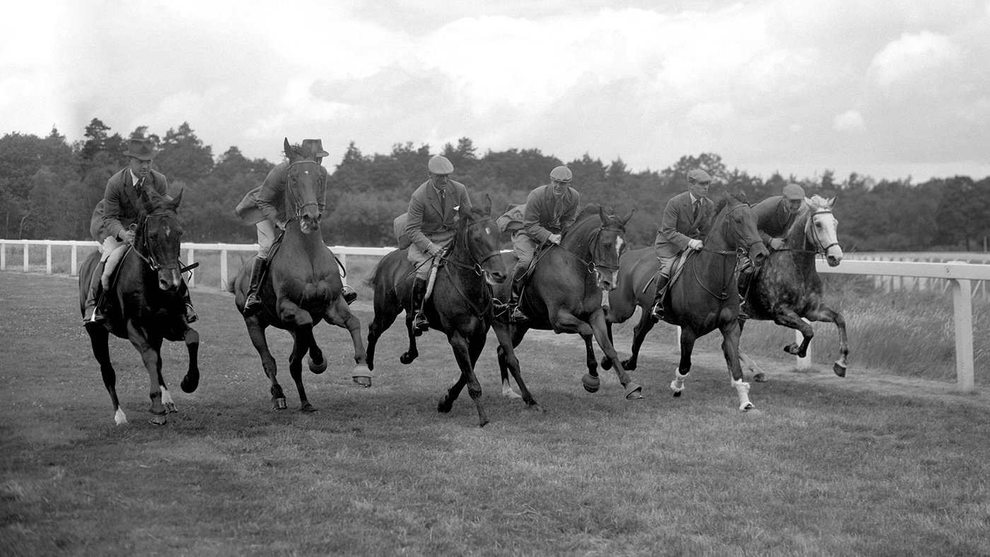 Members of the British Olympic Horse Trials Team to compete at the Rome Olympic Games