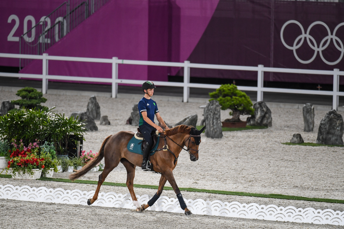 Olympic event horses in Tokyo: Cathal Daniels and Rioghan Rua