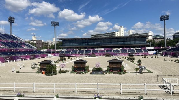 Tokyo Olympic Games showjumping Equestrian Park