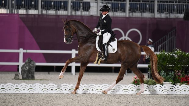 Olympic dressage team final bella rose isabell werth