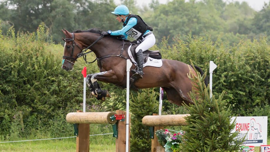 Izzy Taylor and Monkeying Around on their way to becoming British Open eventing champions at Burgham