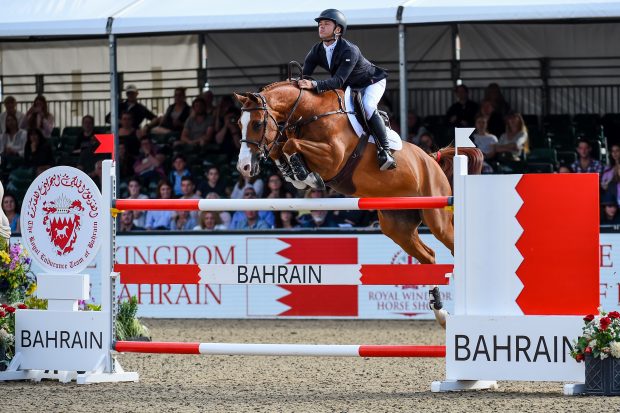 Kent Farrington and Creedance on their way to winning The King's Cup at Royal Windsor Horse Show 2021