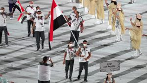 Tokyo Olympics opening ceremony flagbearers: Syria’s Hend Zaza and Ahmad Saber Hamcho