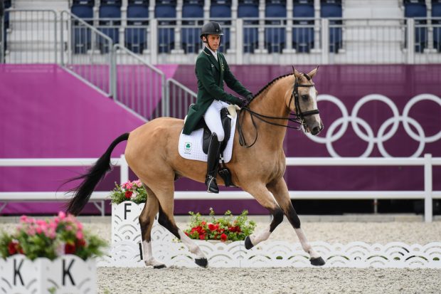 Olympic eventing dressage: Sam Watson and Flamenco