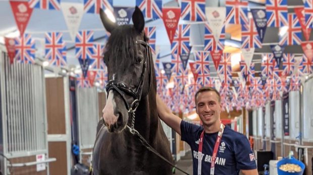 Tokyo Olympics groom Steven Caley
