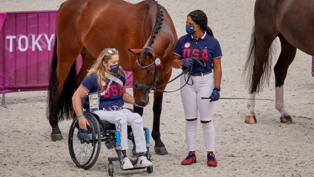 Tokyo Paralympic dressage Beatrice de Lavalette