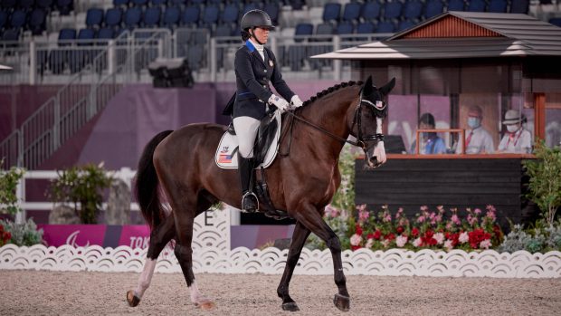 Paralympics dressage: Roxanne Trunnell and Dolton