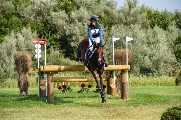 Olympic eventing cross-country: Doug Payne and Vandiver