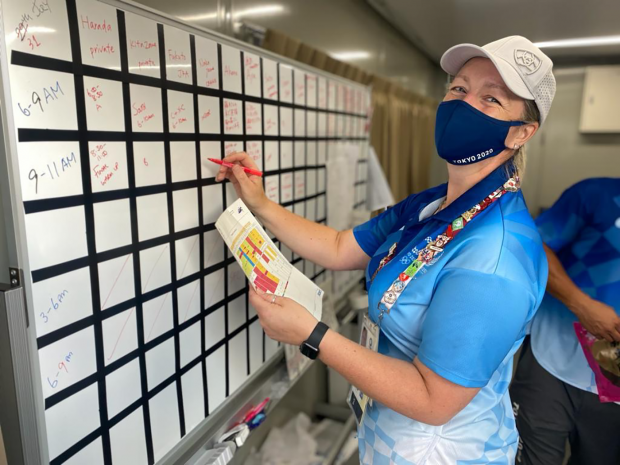 Tokyo Olympic farrier forge manager