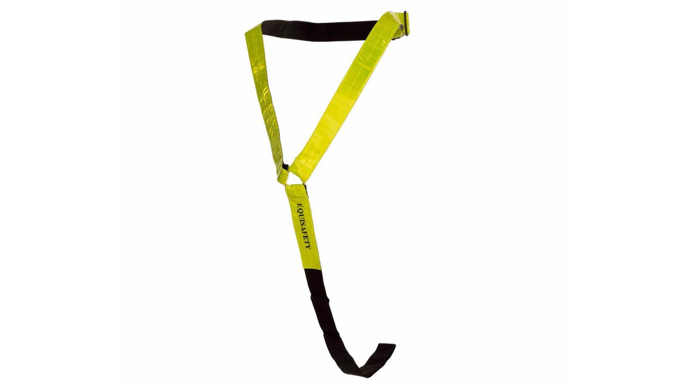 Equisafety reflective neck band hi viz for horses