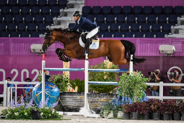 José María Larocca Jr and Finn Lente at the Tokyo Olympics.