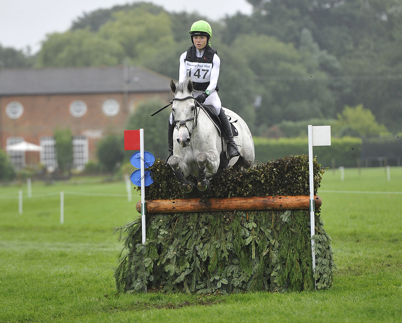 Somerford Park Horse Trials results: Tarka Abraham on her way to a winning performance on Karisa